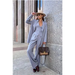 Continental Fashion 0210-08/5 серый, Брюки,  Жакет,  Жилет