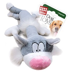 Игрушка GIGWI Кот с пищалкой 75227АГ