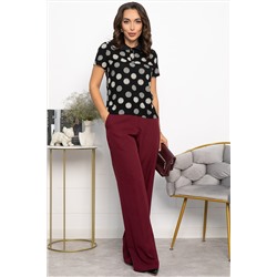 Поло Тренди (черное/круги) Б14092-10М