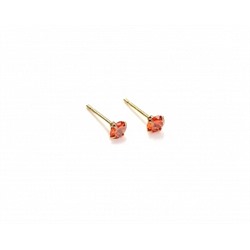 Серьги-гвоздики PR1469 -6 оранж