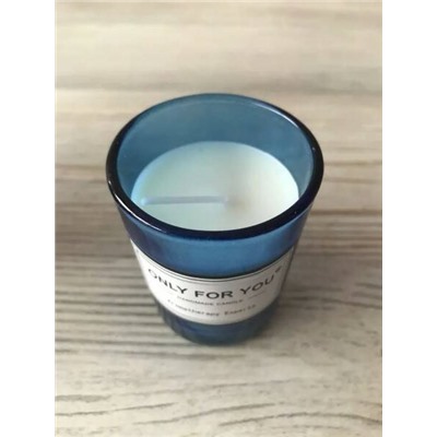 ONLY FOR YOU Handmade candle PATCHOULI (Свеча ароматическая ПАЧУЛИ, высота 6 см.), 1 шт.