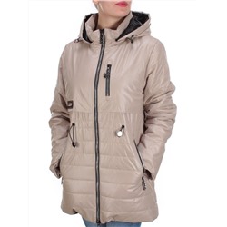 8250 BEIGE Куртка демисезонная женская BAOFANI (100 гр. синтепон) размер 50/52 российский