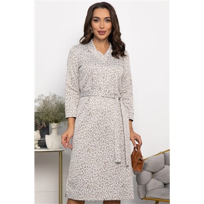 Платье Лаконичный стиль (молочное) П13753-19М