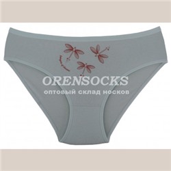 ТРУСЫ ДЛЯ ЖЕНЩИН (СРЕДНИЙ РАЗМЕР/АППЛИКАЦИЯ) NICOLETTA  (ТУРЦИЯ)  28451