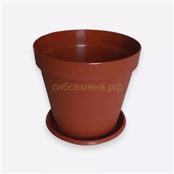 Горшок Классика 3,5л + поддон 150 (кр.кор)