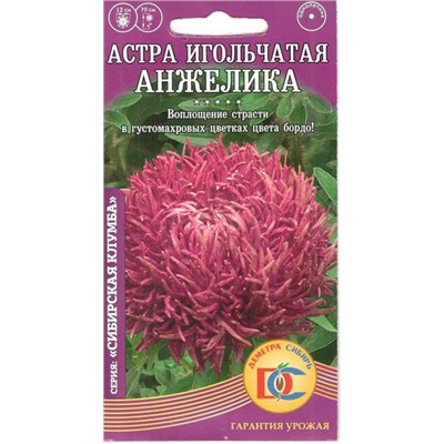 Цветы Астра Анжелика игольчатая (0,2г) Дем Сиб (мин.10шт.)