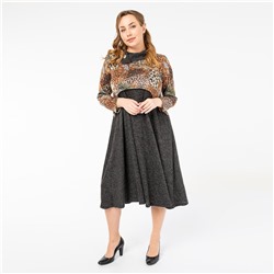 Платье, трикотаж, черный