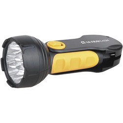 Фонарик с подзарядкой (аккумулятор) ULTRA FLASH LED3816, 9LED черный/желтый