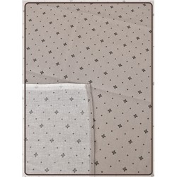 Простыня Ивановская бязь Голливуд вид 1/4 темно-бежевый