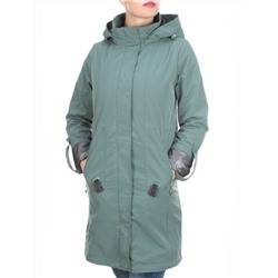 F2089 GREEN Ветровка женская MARIA (65% хлопок, 35% полиэстер) размер 3XL - 56 российский