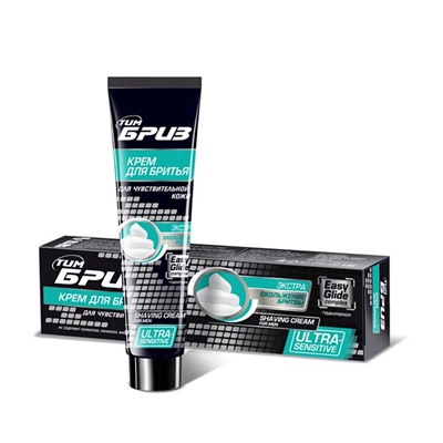 Крем д/бр. БРИЗ Easy Glide complex д/чувствит.кожи ULTRA-Sensetive 75ml