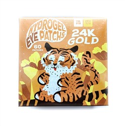 24K GOLD Hydrogel Eye Patchs, Thai Health (24К ЗОЛОТО гидрогелевые патчи для глаз), уп. 60 патчей.