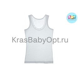 Майка белая для девочки