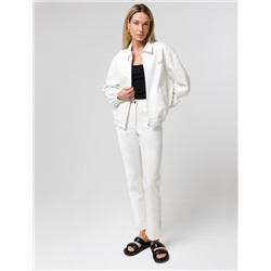 Прямые джинсы из эластичного денима