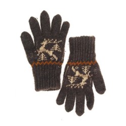 Перчатки детские с рисунком "Олень" 5101-11