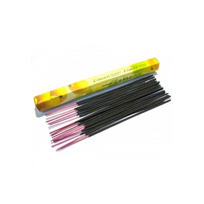 Darshan LEMON Incense Sticks (Благовония Даршан ЛИМОН), шестигранник 20 палочек.