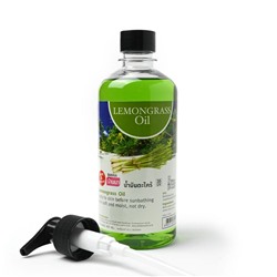 LEMONGRASS OIL, Banna (ЛЕМОНГРАСС массажное масло, Банна), с дозатором, 450 мл.