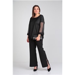 Michel chic 1326 черный-сетка, Брюки,  Джемпер