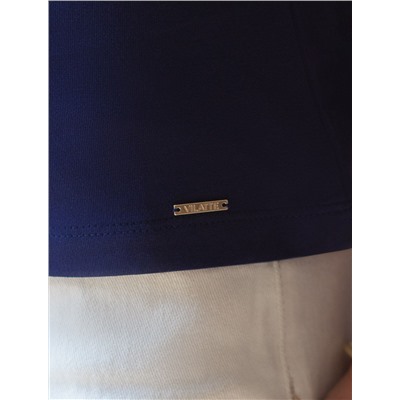 Топ из премиального хлопка с эластаном