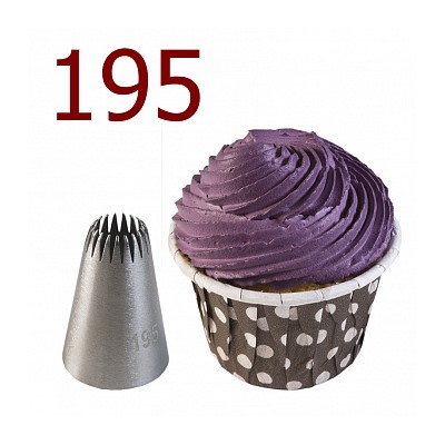 Насадка кондитерская № 195