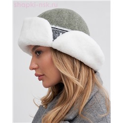 Марта с отворотом Шляпа женская флис