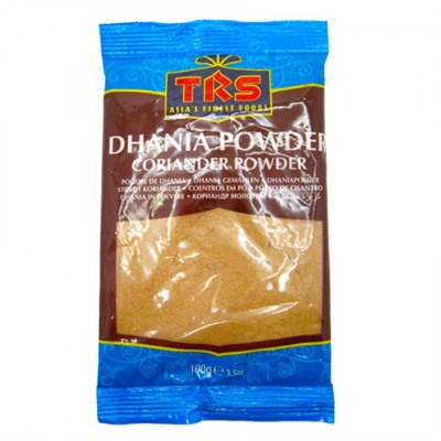 DHANIA POWDER Coriander Powder, TRS (ДХАНИЯ кориандр молотый, ТРС), 100 г.