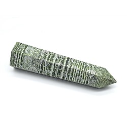 Кристалл из хризотила полумесяц "Карандаш" 33*31*138мм 219г
