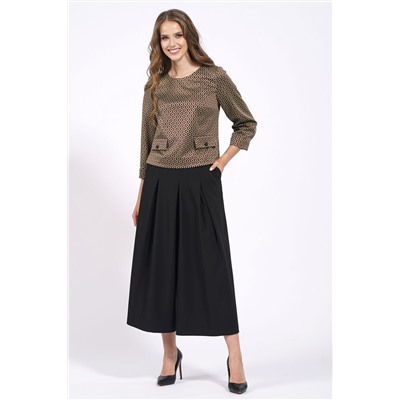 Alani Collection 1783 зеленый, Блуза,  Кюлоты