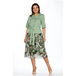 Lady Style Classic 2670/2 зеленая_мята, Юбка,  Жакет