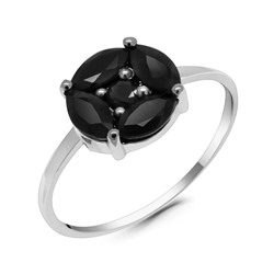Кольцо из серебра сапфир корунд, Благодать2
