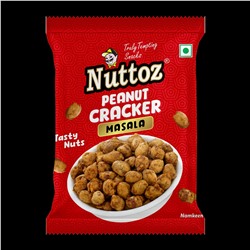 Peanut Cracker MASALA, Nuttoz (Арахисовый крекер МАСАЛА, Наттоз), 25 г.