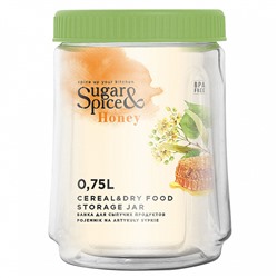 Банка для сыпучих продуктов Sugar&Spice Honey 0,75 л SE224810050 фисташка