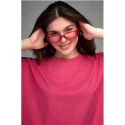 Женская футболка оверсайз Happyfox