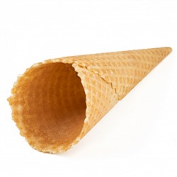 Вафельный рожок естеств. край h=150 мм, d=60 мм, 10 шт. Годе до 23.06.24г