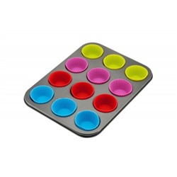 Противень д/кекса с силиконом 35х26см