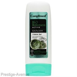 Бальзам для кожи головы и волос Compliment Biobotanica active Глина 3 в 1 200мл