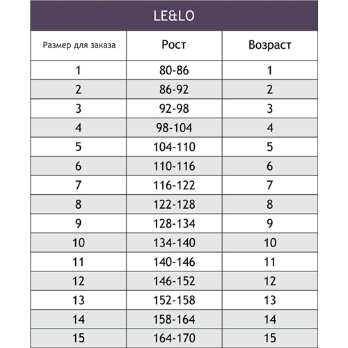LE&LO, Кальсоны для мальчика LE&LO Размер 6