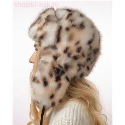 Эскимо Ушанка песец/рысь (56-58)