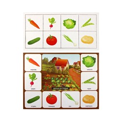 Детское лото с картинками «Лето в деревне»