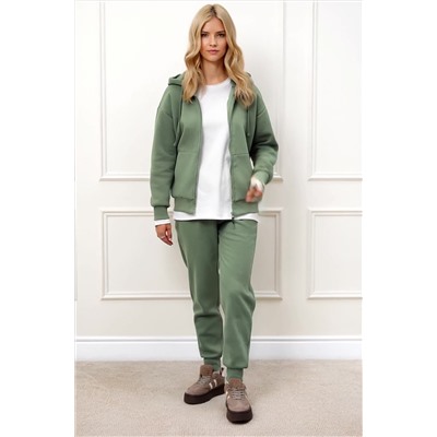 Женский костюм из футера с начесом Happyfox