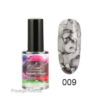 Акварельный гель OU Nail Aquarelle collection арт. 009