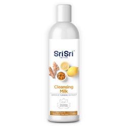 CLEANSING MILK, Sri Sri Tattva (МОЛОЧКО ДЛЯ СНЯТИЯ МАКИЯЖА с экстрактами лимона и куркумы, Шри Шри Таттва), 100 мл.