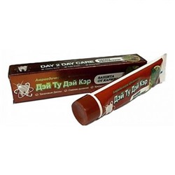 Ayurvedic Toothpaste CAVITY PROTECTION, Day 2 Day Care (Аюрведическая зубная паста ЗАЩИТА ОТ КАРИЕСА, Дэй ту Дэй Кэр), 100 г.