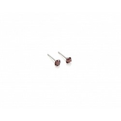Серьги-гвоздики PR1469 -4 бордо