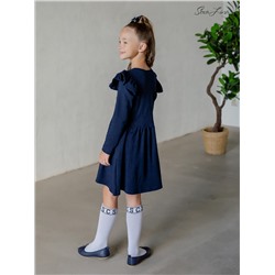 Платье Фея ФК интерлок 100 темно-синий