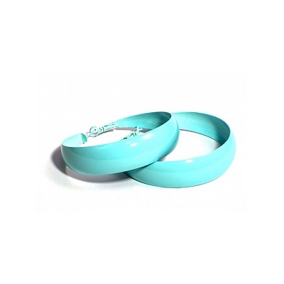 Серьги-кольца PR1032 св.бирюз