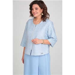 Michel chic 1335 голубой, Брюки,  Жакет