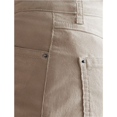 Брюки из эластичного микро-вельвета