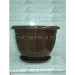 Горшок цв. 3,1л + поддон 125 (шок)