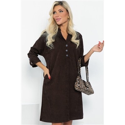 Платье Дафния (шоколадное) П12934-10М